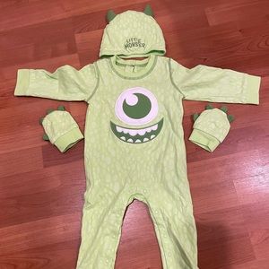 Disney Baby Mike Wazowski Costume 12-18 months